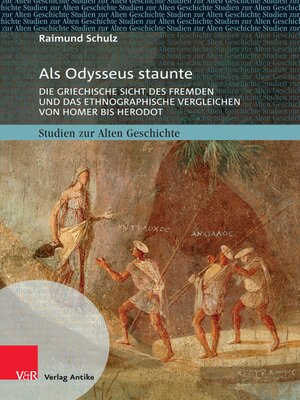 cover image of Als Odysseus staunte